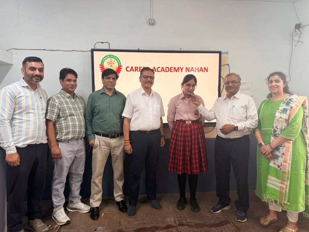Career Academy Senior Secondary School has once again achieved remarkable success in the Himachal Pradesh Board of School Education Class 10 Examination Results.